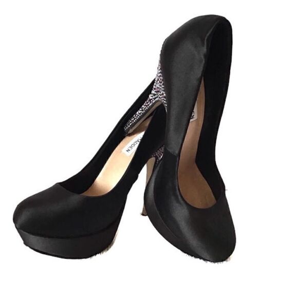 Steve Madden Partyy-R Platform Rhinestone Pumps - Picture 2 of 8
